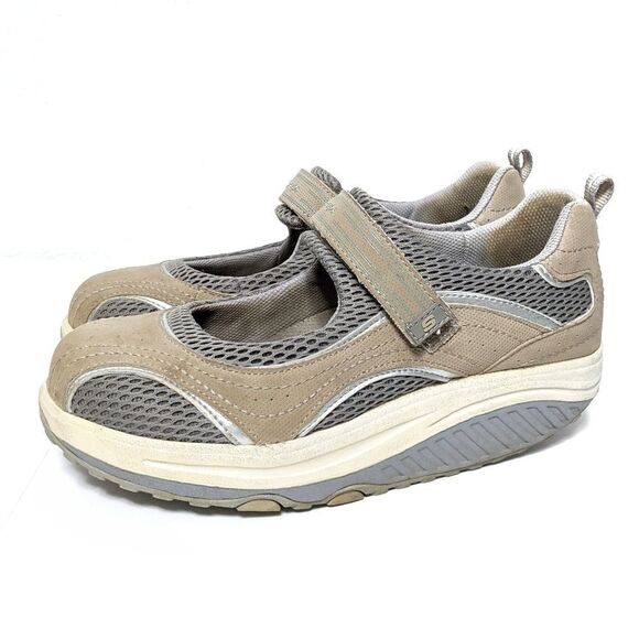 SKECHERS Sleek Fit Mary Jane Shape Ups 8.5 - Picture 3 of 8